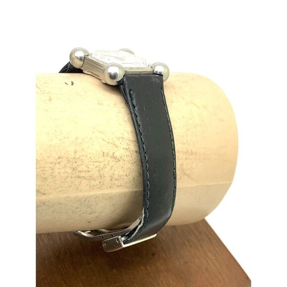 Misani Women's Watch Hermitage 2100 Swiss Quartz 20mm Petite Square Tank Leather - Picture 11 of 13